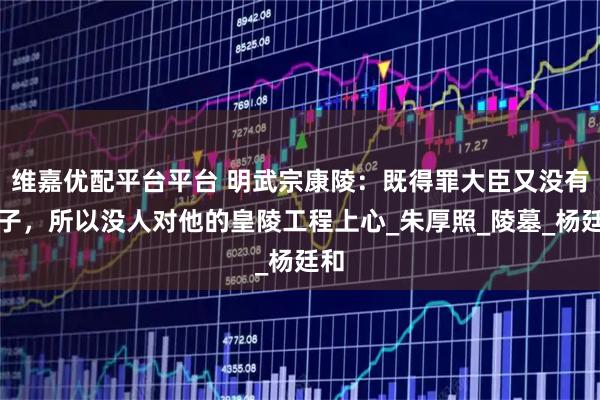 维嘉优配平台平台 明武宗康陵：既得罪大臣又没有儿子，所以没人对他的皇陵工程上心_朱厚照_陵墓_杨廷和