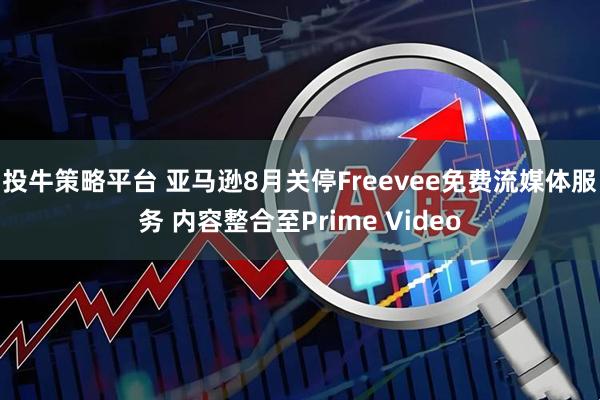 投牛策略平台 亚马逊8月关停Freevee免费流媒体服务 内容整合至Prime Video